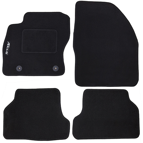 Tappetini Auto In Moquette Del 2005 Con 2 Clip Di Fissaggio Tappetini Auto In Moquette Del 2005 Con 2 Clip Di Fissaggio